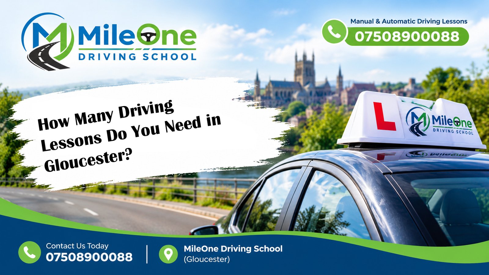 How Many Driving Lessons Do You Need in Gloucester?