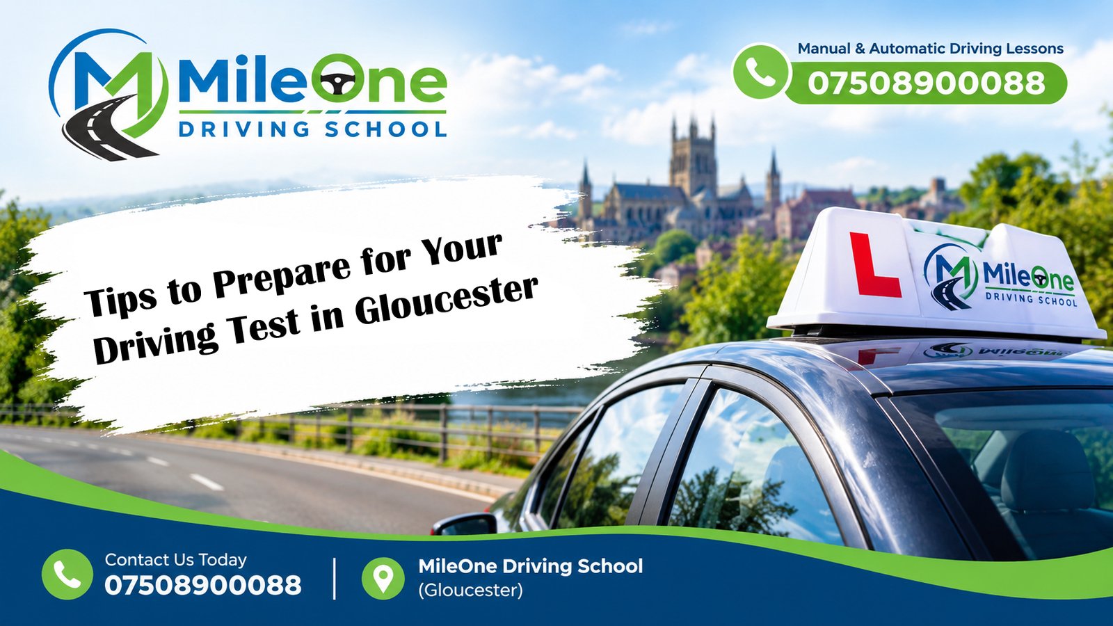 Tips to Prepare for Your Driving Test in Gloucester